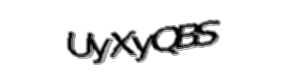 Security check image, please type the characters shown